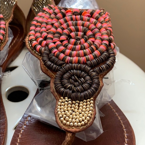 Steven Madden boho leather sandals - Picture 2 of 4